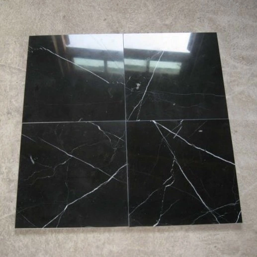 スラブ/床/壁タイル用のブラック Nero Marquina 大理石